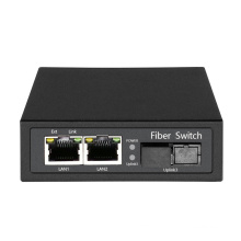 Convertisseur de média à la fibre unique avec fibre optique RJ45